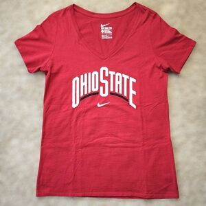 Nike Ohio State Buckeyes Large V-NeckT-Shirt